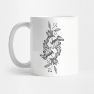 Fish container with clove sprigs Mug